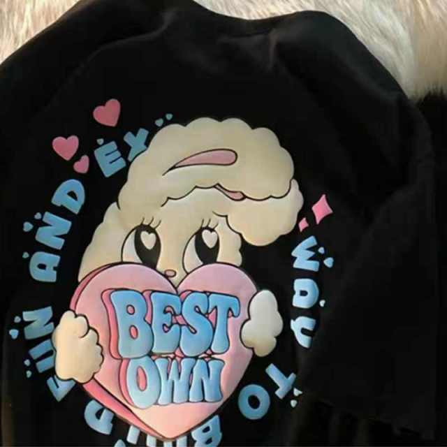 Sixsr Kawaii Dog Print T-Shirt Harajuku Casual Loose Summer Women'S T-Shirt Cute Sweet Aesthetic Oversized Tops Streetwear