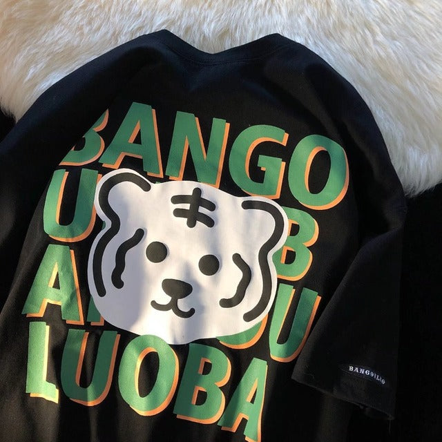 Sixsr Kawaii Dog Print T-Shirt Harajuku Casual Loose Summer Women'S T-Shirt Cute Sweet Aesthetic Oversized Tops Streetwear