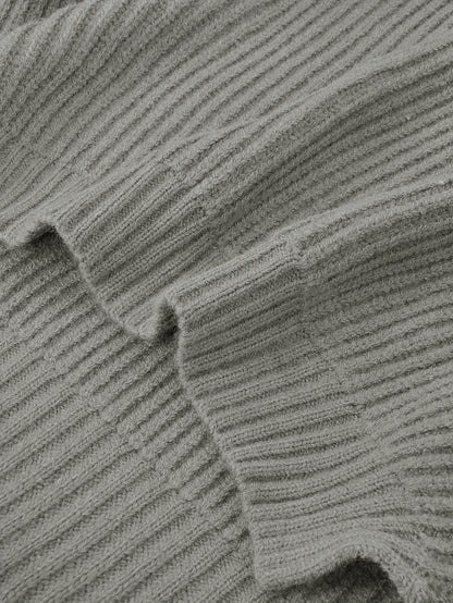 Sixsr Solid Color Turtle Neck Sweater, Casual Long Sleeve Sweater For Fall & Winter, Women's Clothing