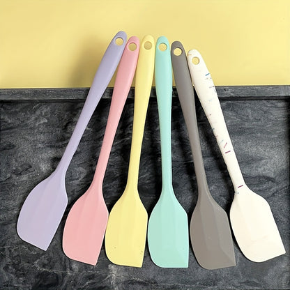 4pcs Silicone Spatula Set - Non-Stick, Heat Resistant for Baking & Cooking - Perfect for Butter, Cream, Chocolate, Cake, Toast Spreads