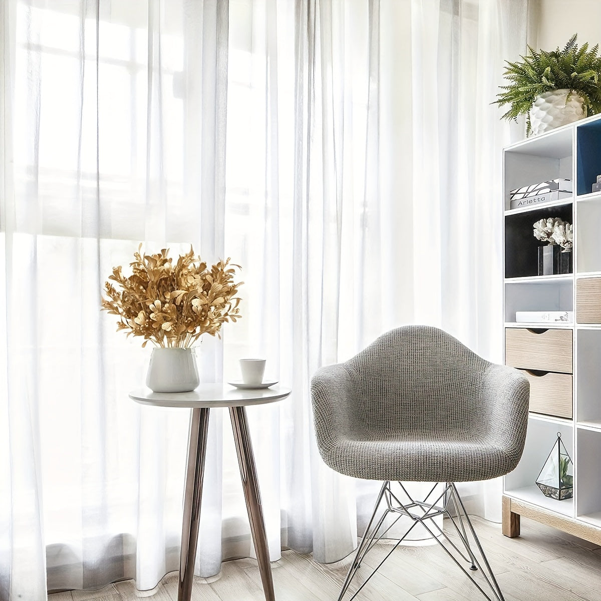 2pcs Golden Artificial Flowers & Shrubs - Perfect for Christmas, Indoor & Outdoor Decor, Home Garden Parties, Hotel Balcony Weddings - DIY Faux Plant Bouquets