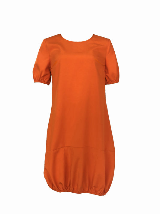 Sixsr Solid Simple Dress, Casual Crew Neck Short Sleeve Dress, Women's Clothing