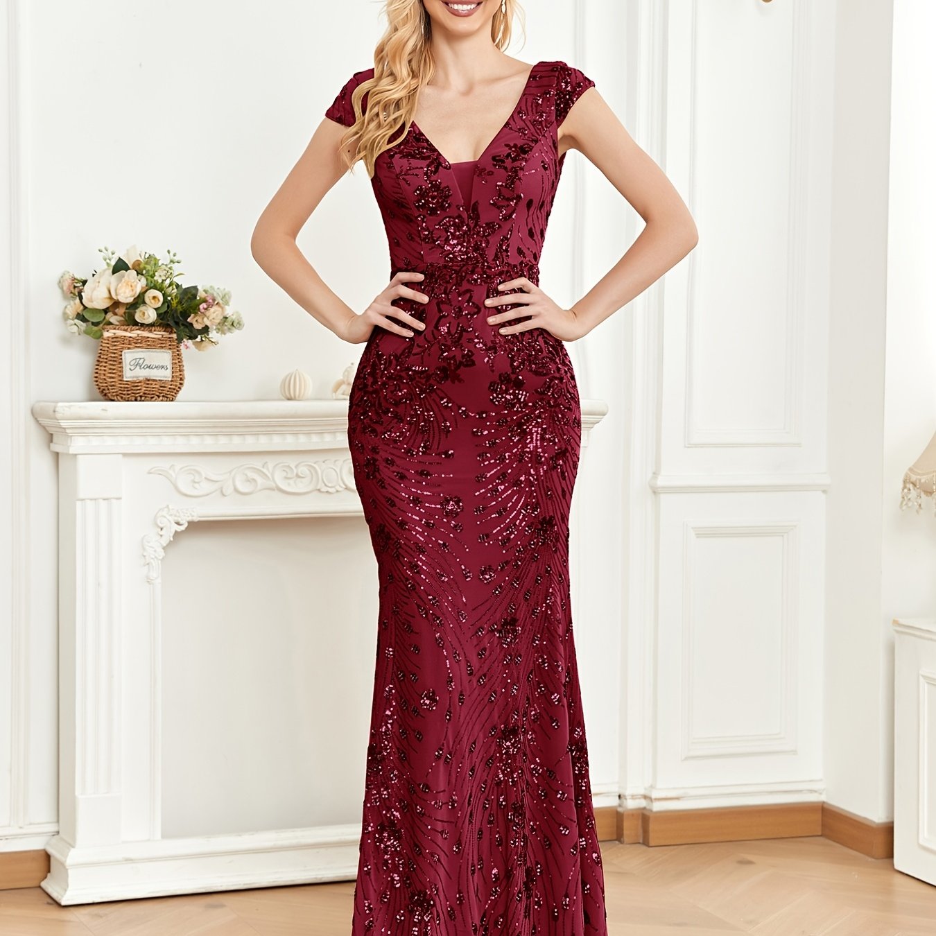 Stunning Sequin Dress for Women - Perfect for Parties and Banquets