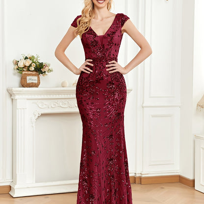 Stunning Sequin Dress for Women - Perfect for Parties and Banquets