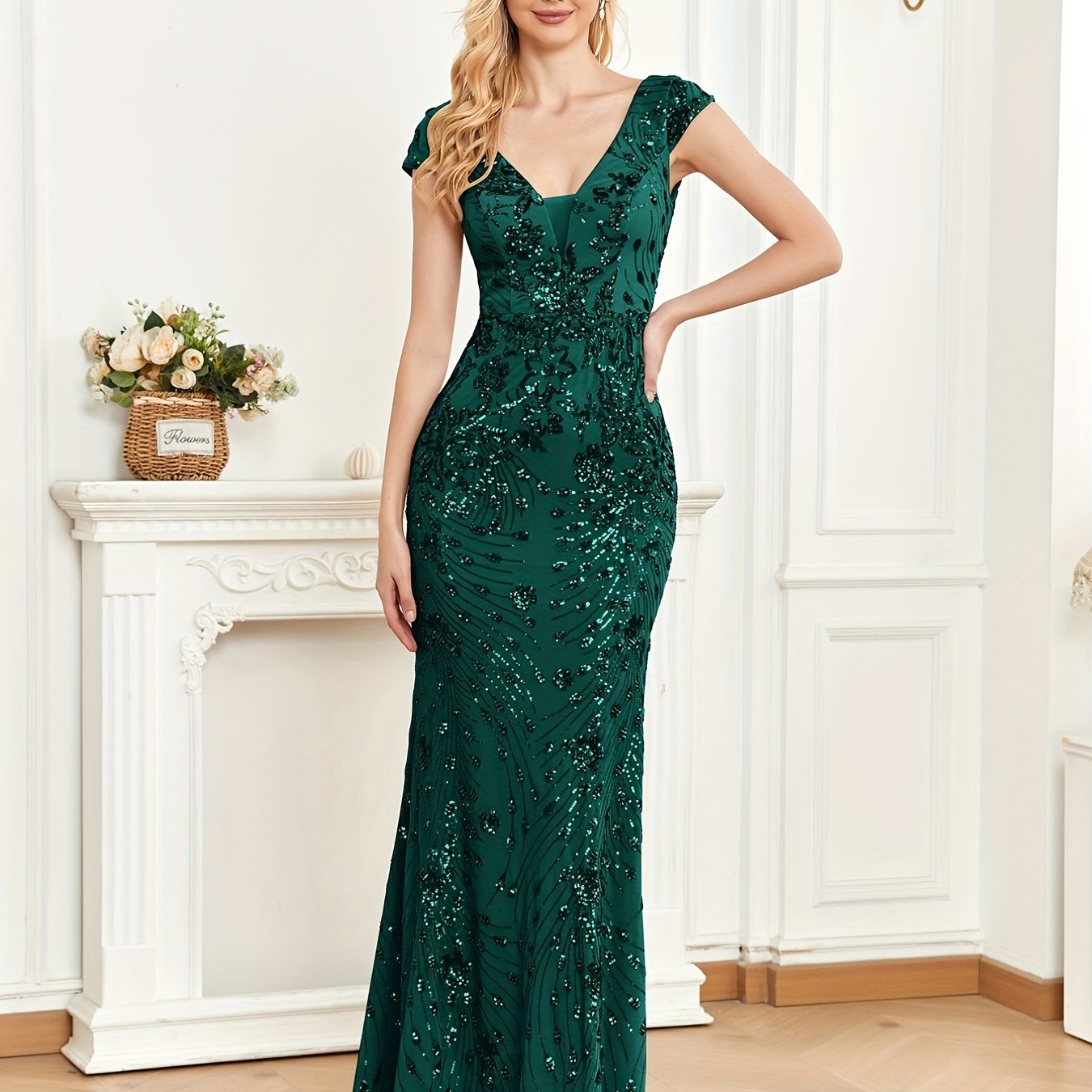 Stunning Sequin Dress for Women - Perfect for Parties and Banquets