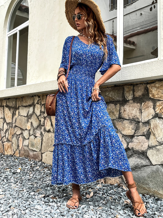 Sixsr Elegant Slim High Waist Dress, Casual Every Day Dress For Summer & Spring, Women's Clothing