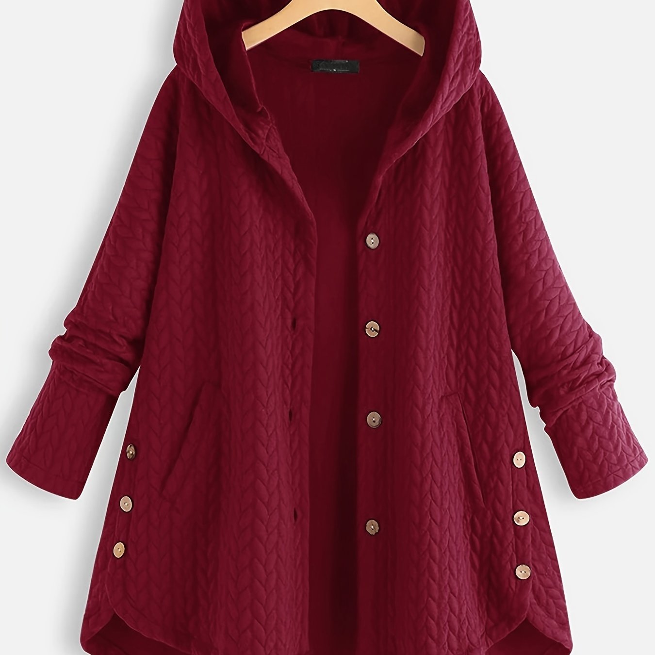 Sixsr Women's Outerwear Women's Winter Coat Warm Coats Thicken Hooded Coat