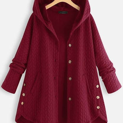 Sixsr Women's Outerwear Women's Winter Coat Warm Coats Thicken Hooded Coat