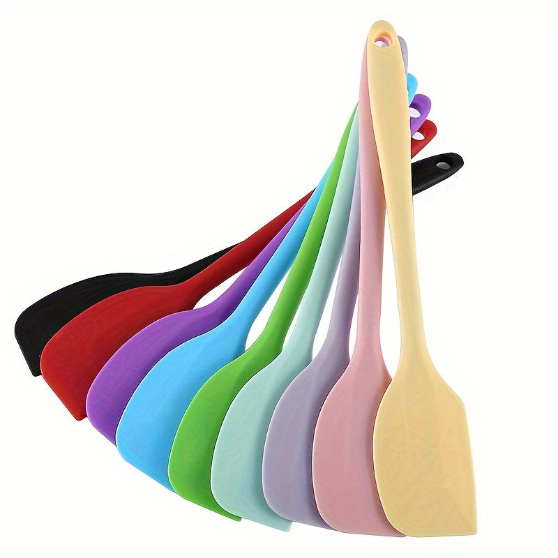 4pcs Silicone Spatula Set - Non-Stick, Heat Resistant for Baking & Cooking - Perfect for Butter, Cream, Chocolate, Cake, Toast Spreads