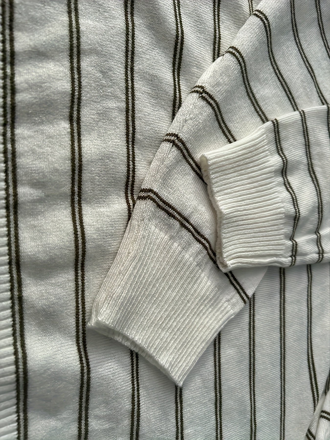 Sixsr Striped Knitted Pullover Sweater, Casual Long Sleeve Sweater For Fall & Winter, Women's Clothing