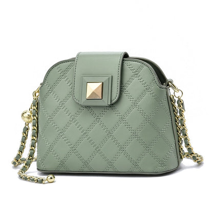 Women's bag  new trendy fashion versatile women's summer high-end single shoulder women's messenger bag small bag chain bag