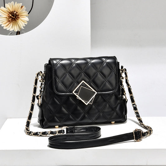 Women's bag  new trendy fashion Internet celebrity women's bag messenger bag fashion versatile diamond chain bag shoulder bag