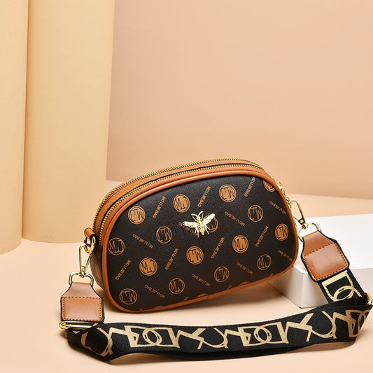Bag women's summer  new fashion versatile broadband messenger bag niche super fire lightweight camera shoulder women's bag