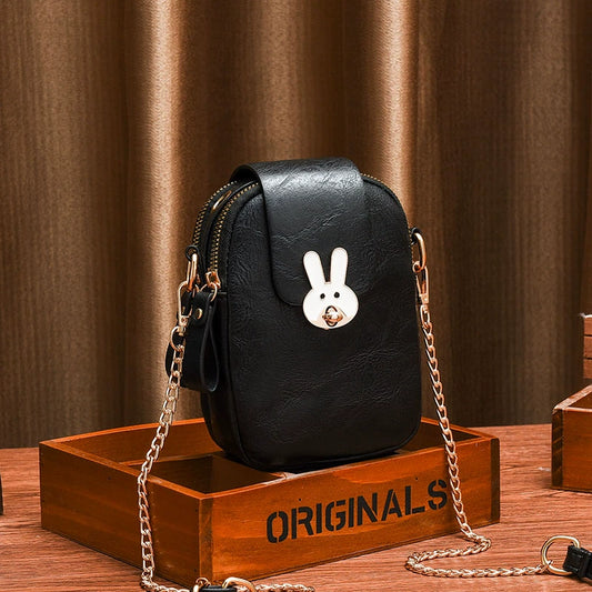 Summer oblique span women's bag 2022 new fashion change bag chain mobile phone bag cute and lightweight versatile bag