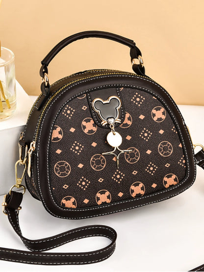 Women's bags  are popular small bags this year, women's new textured shoulder messenger bags, multi-layer embroidery thread versatile women's bags