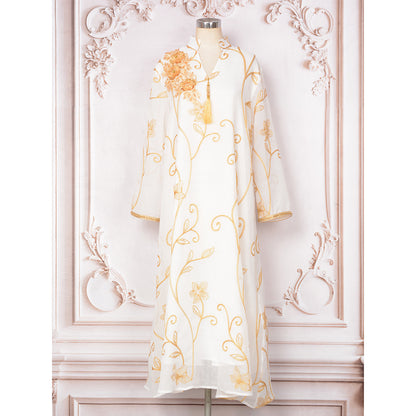 Muslim robe women's long dress Dubai Middle East robe new women's clothing embroidered beaded pendant evening dress dress
