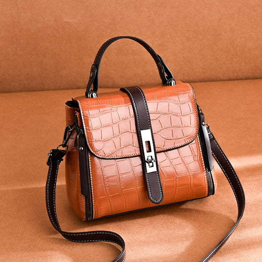 new trendy fashion versatile high texture Internet celebrity messenger women's bag small square bag Korean version shoulder handbag