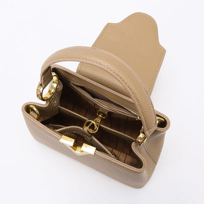 2025 Handbag Women's Autumn Fashion Versatile Bucket Bag High Sense Women's Bag Commuter Messenger Bag Women's Bag