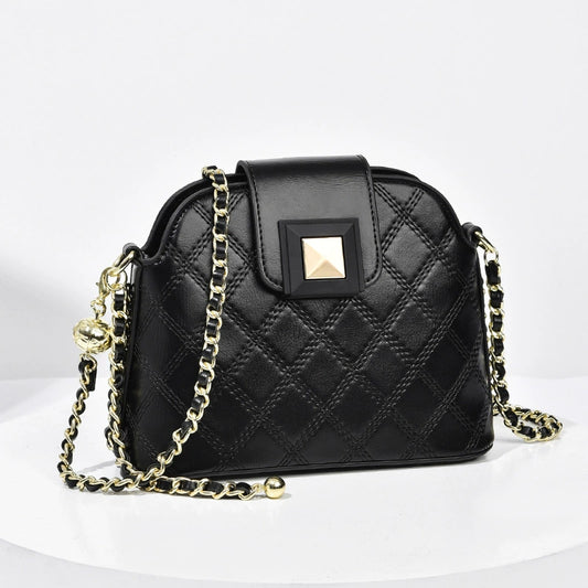 Women's bag  new trendy fashion versatile women's summer high-end single shoulder women's messenger bag small bag chain bag