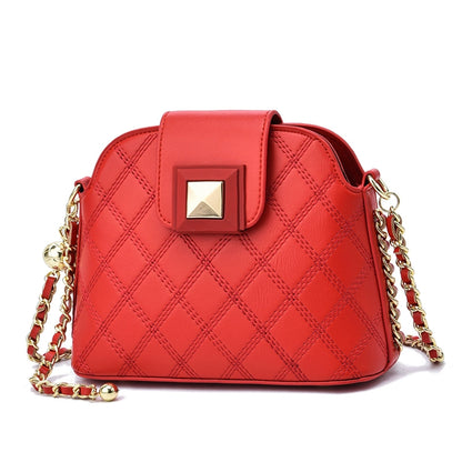 Women's bag  new trendy fashion versatile women's summer high-end single shoulder women's messenger bag small bag chain bag