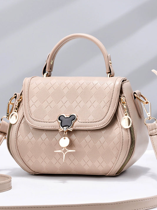 Ladies bag  new Korean version fashion trend versatile high sense this year popular shoulder messenger bag handbag