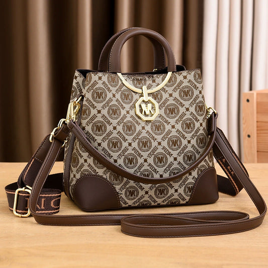 Bag Women's  New Trendy Fashion Versatile Commuter Shoulder Bag Premium Texture Niche Messenger Bag Handbag