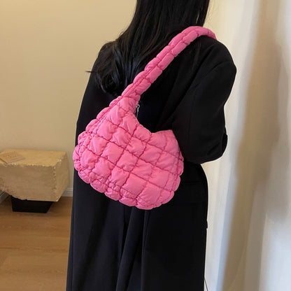 SIXSR 2025 Bag Women's  New Fashion Cloud Bag Folded Down Bag Women's Bag Underarm Dumpling Bag Shoulder Bag Handbag