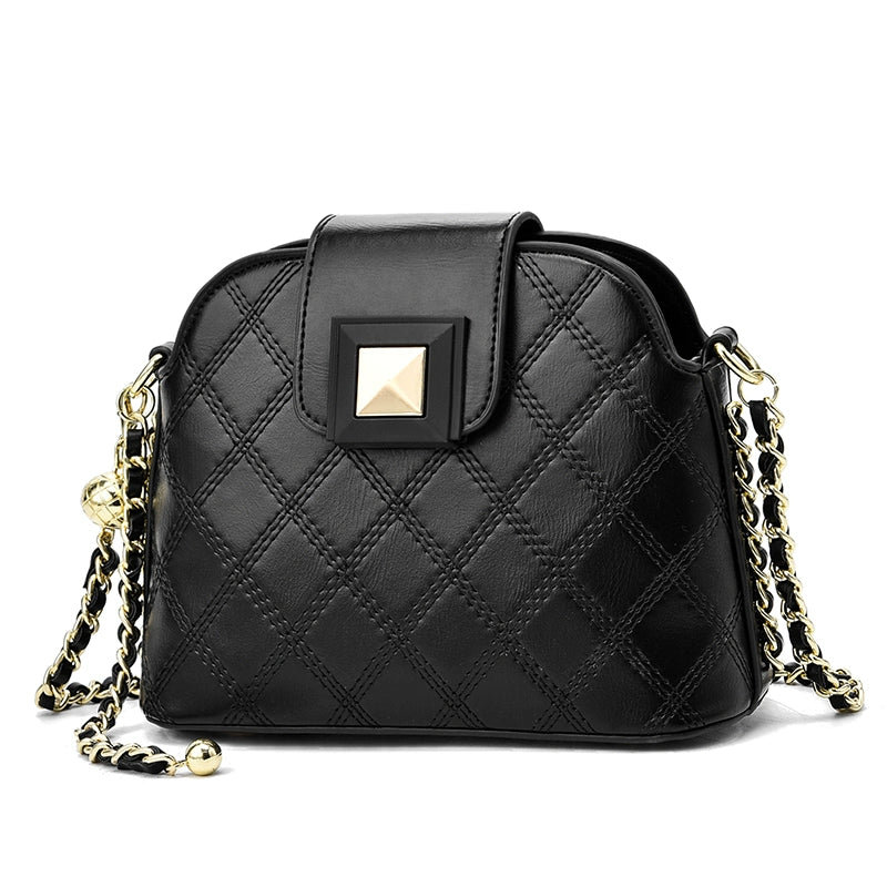 Women's bag  new trendy fashion versatile women's summer high-end single shoulder women's messenger bag small bag chain bag