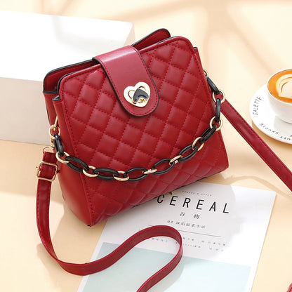 new bag women's fashion high-end texture large-capacity bucket bag Popular style women's shoulder messenger bag