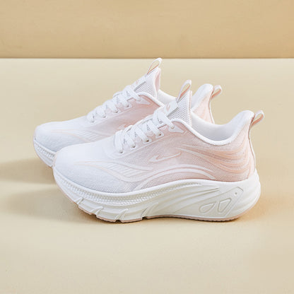 2025  ins Korean version of flying woven shoes  summer new student sports shoes breathable fitness running casual street shot Q7001