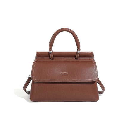 popular new leather women's bag handbag commuting Popular style soft cowhide large capacity autumn and winter messenger shoulder bag genuine leather