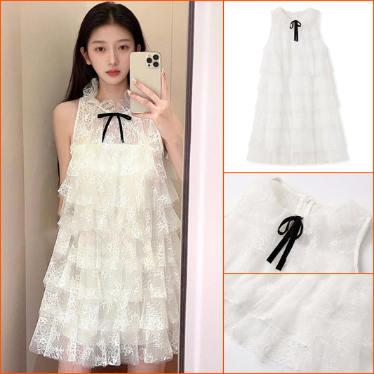 Summer new  puffy design princess dress fashion temperament socialite long dress women's clothing N3036