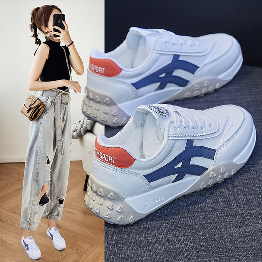 2025  ins Korean version of Forrest Gump shoes women's  spring new student running sports shoes casual dad shoes street shot NK122