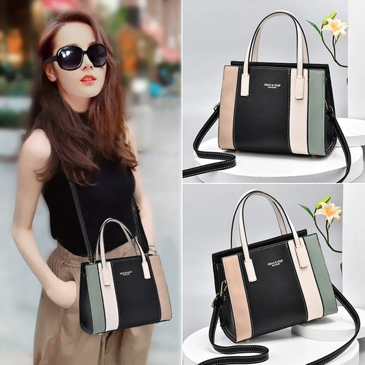 New fashion gift versatile women's bag  new trendy niche high-end light luxury messenger bag shoulder handbag
