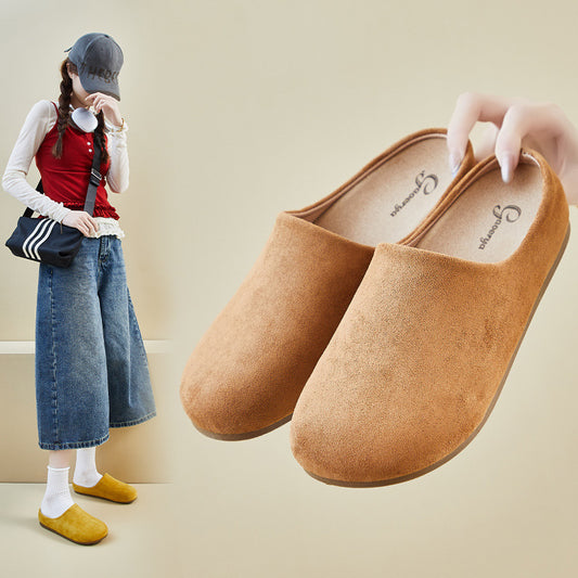 2025  summer new Birkenstocks ins Korean version of female students lazy one pedal half tray breathable leisure HD1059