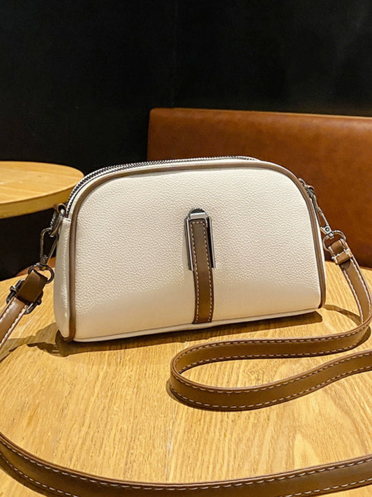 Mini Korean version messenger bag  new fashion versatile women's bag small bag mobile phone bag contrasting color versatile shoulder bag