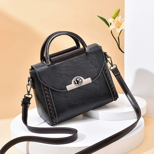 spring and summer new bag women's fashion versatile shoulder bag Internet celebrity texture women's portable messenger bag