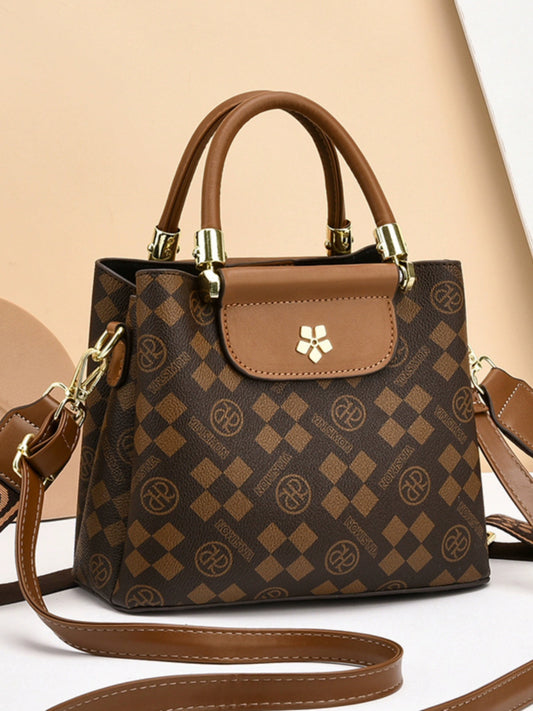 Premium mother bag middle-aged women's bag  new fashionable versatile large-capacity handbag shoulder messenger bag