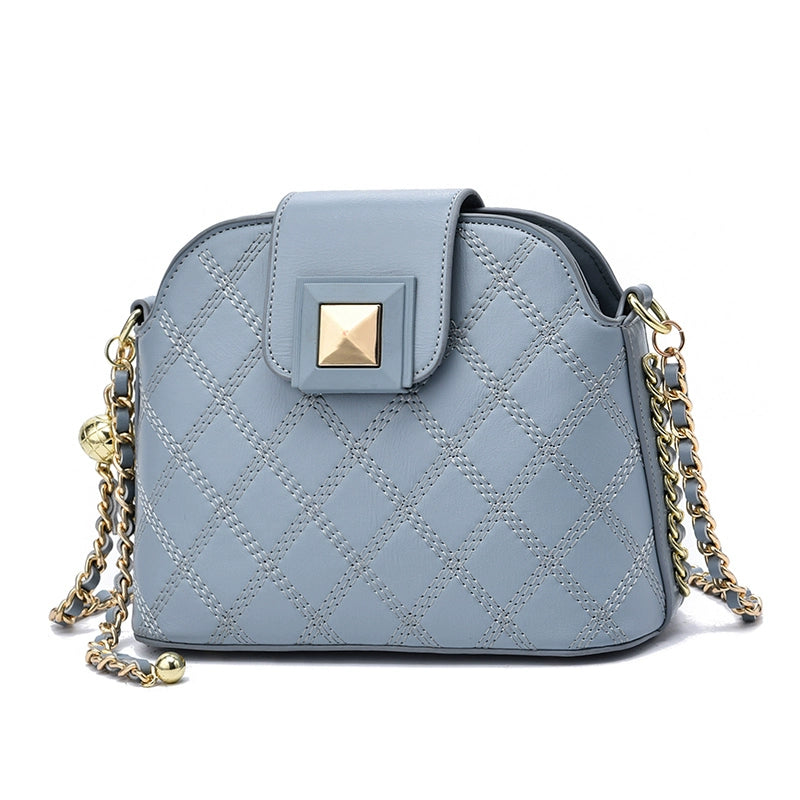 Women's bag  new trendy fashion versatile women's summer high-end single shoulder women's messenger bag small bag chain bag