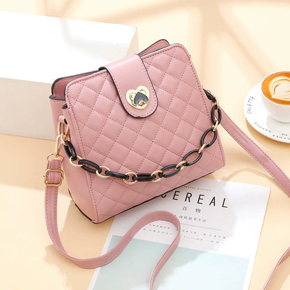 new bag women's fashion high-end texture large-capacity bucket bag Popular style women's shoulder messenger bag