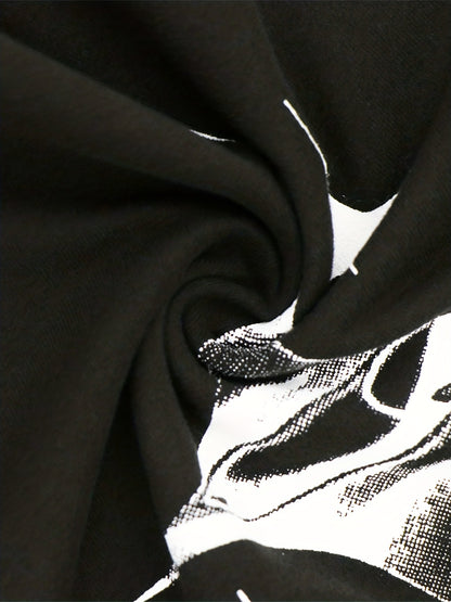 Sixsr Graphic Print Halter Top, Y2K Summer Sleeveless Top, Women's Clothing