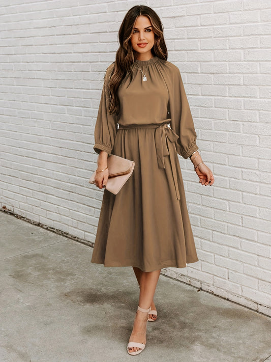 Sixsr Women's Dresses Sexy Summer Women's High Waist Slim Fashion Solid Color Slim Temperament Maxi Dresses