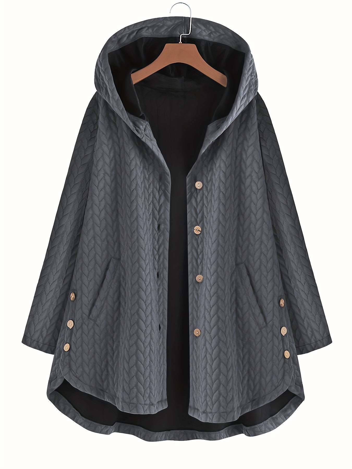 Sixsr Women's Outerwear Women's Winter Coat Warm Coats Thicken Hooded Coat