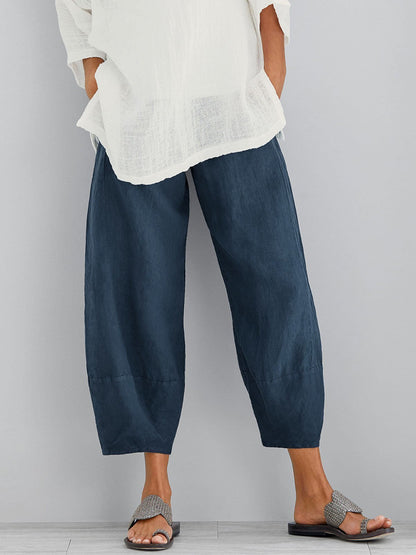 Women's Casual Loose Cotton Pants