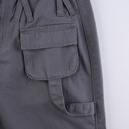 Sixsr Vintage Streetwear Cargo Pants Women Harajuku Street Loose Straight Women Jeans Casual Slim Versatile High Waisted Jeans Pants