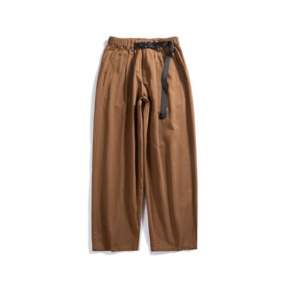 Sixsr 3 Color Casual Pants Men Fashion Retro Oversized Wide Leg Pants Men Japanese Streetwear Loose Straight Cargo Pants Mens Trousers