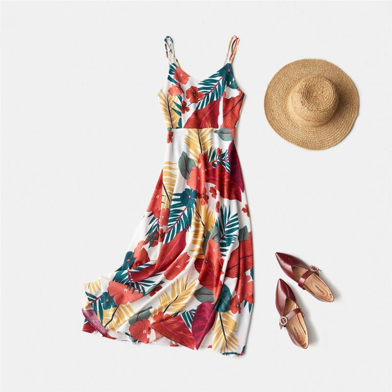 Marwin New-Coming Spring Summer Holiday Long Dress Cross Spaghetti Strap Open Back Beach Style Ankle-Length Women Dresses