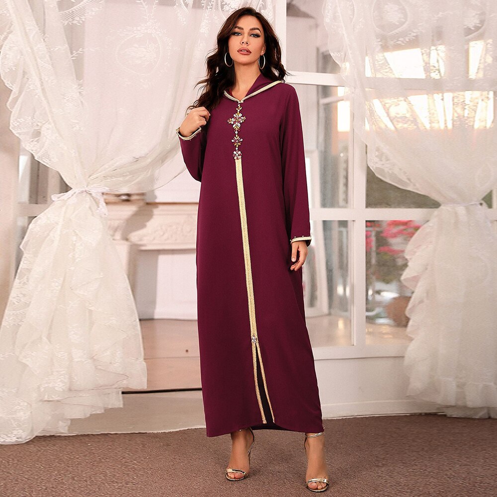 Vestido De Mujer Abaya Dubai Turkey Muslim Fashion Dress Clothing African Long Dresses For Women Robe Noel Djellaba Femme