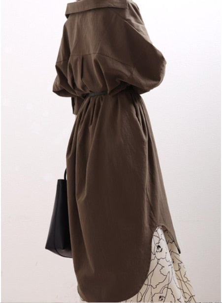 S-2XL Plus Size Summer Shirt Dress Evening Kaftan Vintage Dress Party Oversize Long Beach Women Dresses Robe Vestido Maxi