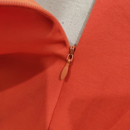 Sixsr Women Dress Bare Shoulder Waist Belt Long A Line Pleated Orange Casual Fashion Female Ladies Elegant New Autumn Summer Robes